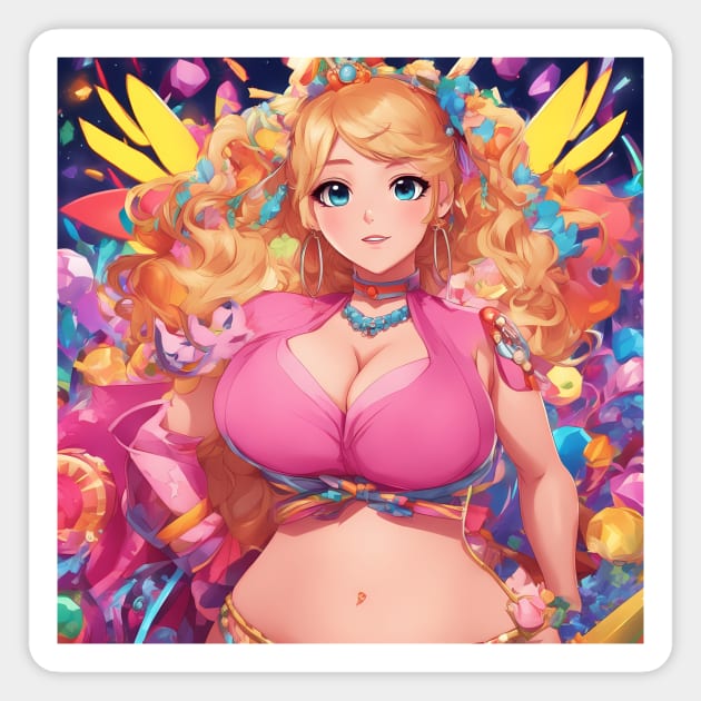 Best seller Full-Size Fantasy beauty Magnet by animegirlnft